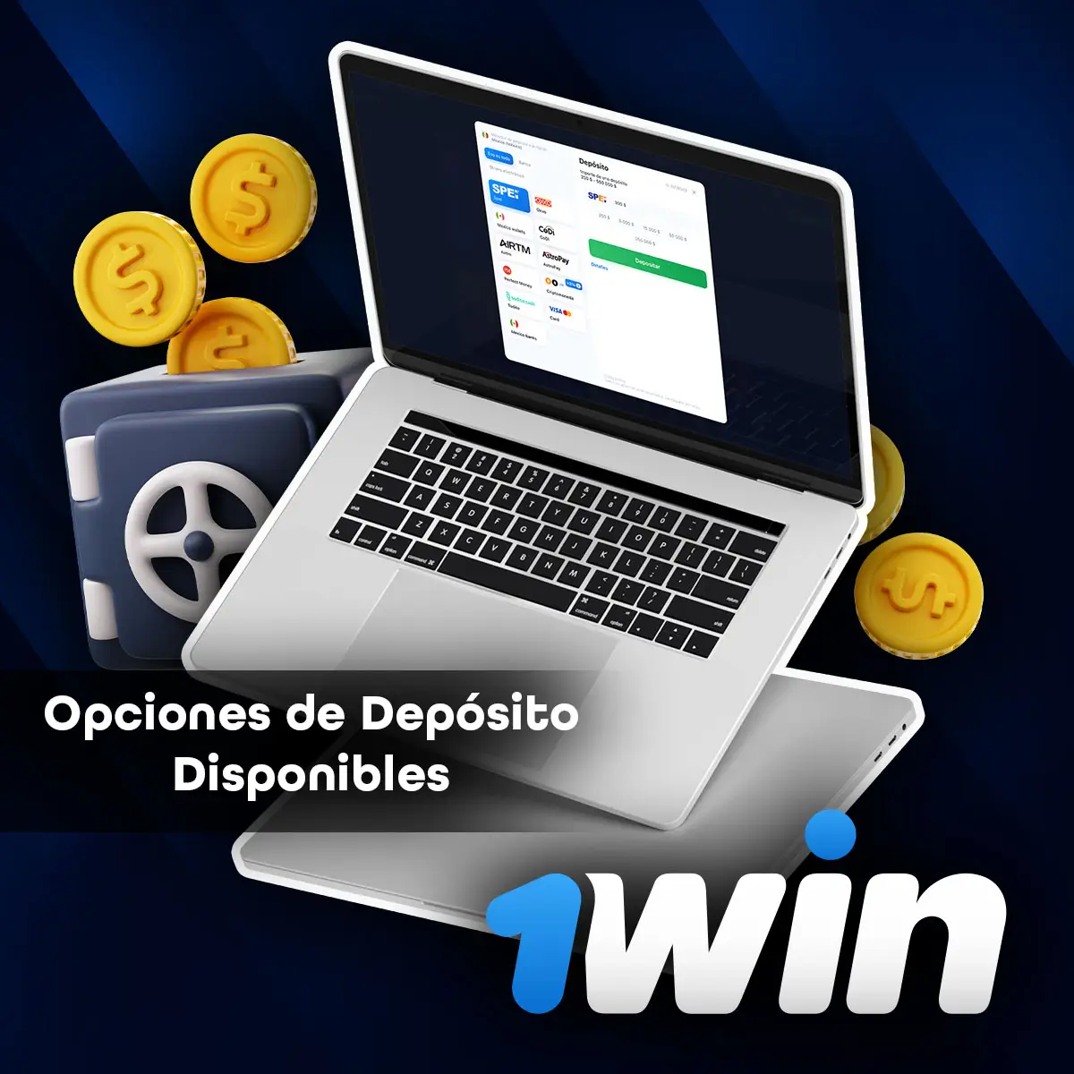 Los mejores servicios de pago para depositar en 1win
