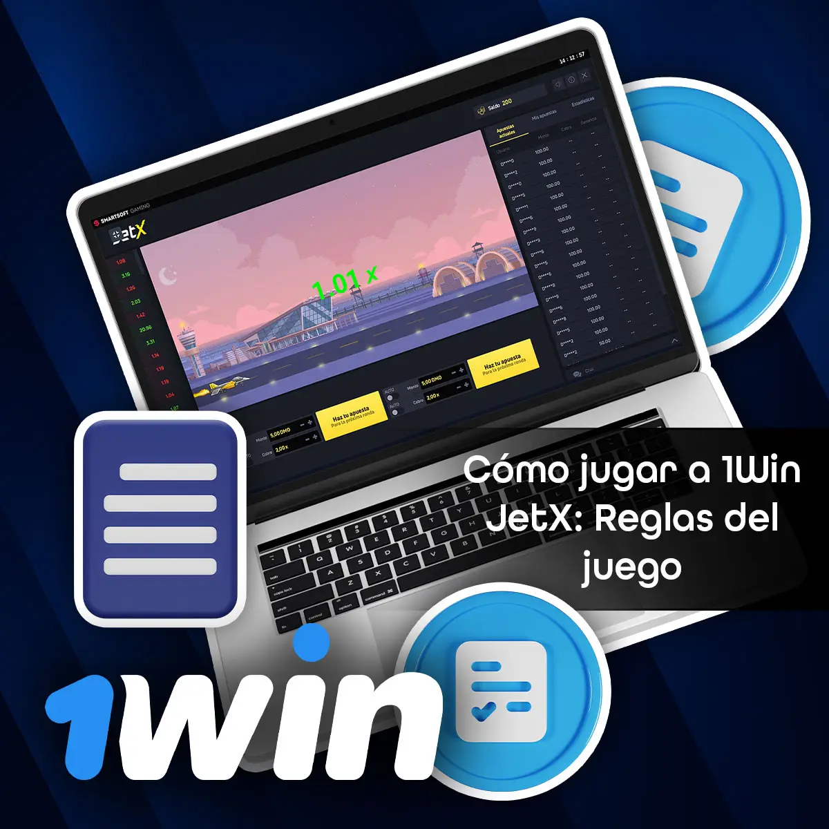 ¿Por qué jugar al juego en línea JetX de 1Win?