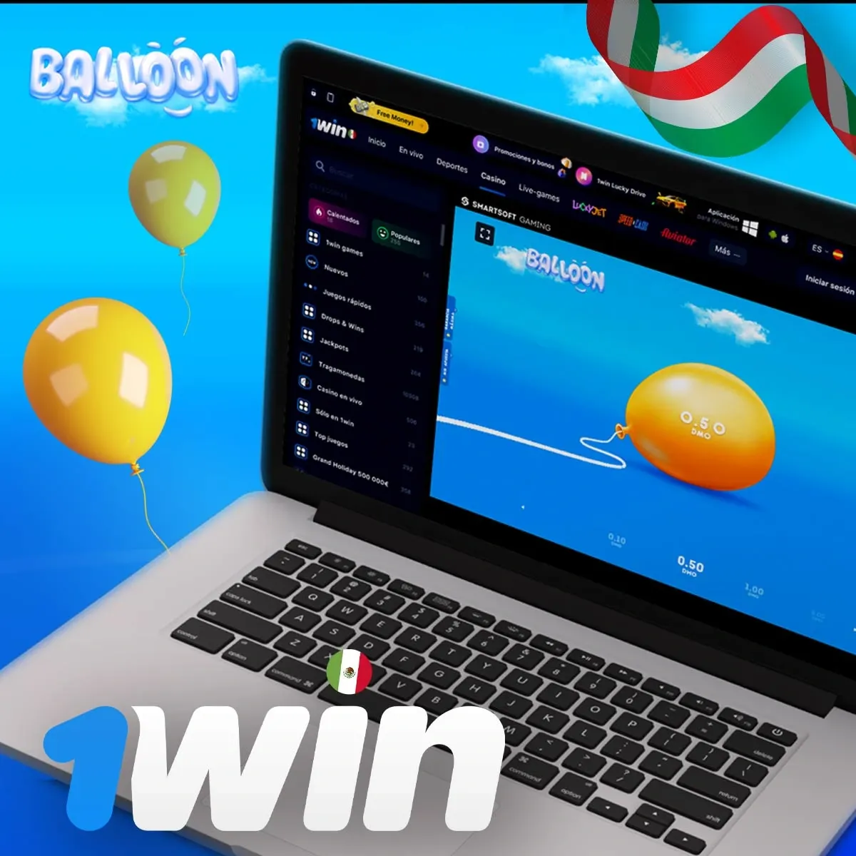 Reseña del juego Balloon para jugadores mexicanos